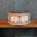 Ribbon Boutique Elephant Heart Grosgrain 1.5 in x 3 yd elephant