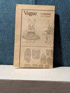 Vogue 7138 Linda Carr Country Rabbit Bunny Pattern 1988 Stuffed Animal UNCUT