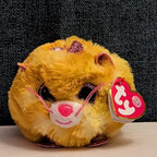 Ty Puffies Tabitha Orange Cat 4" Weighted Plush Toy Always Lands On Feet MWMT