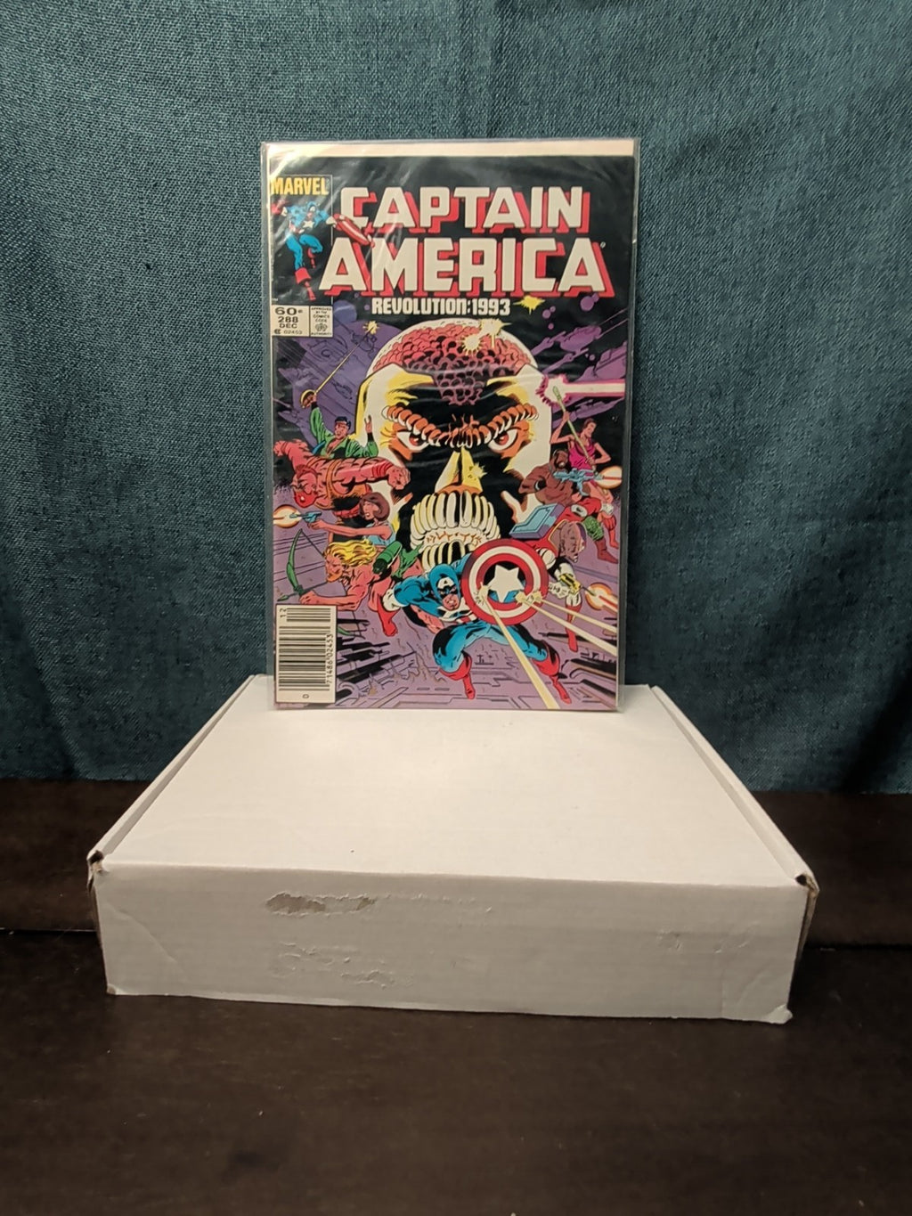 Captain America #288 1983 Newsstand Good Condition Revolution 1993 Modok