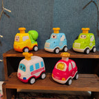 5Pc Pull Back Toy Car Set Toddler Kawaii Push Play