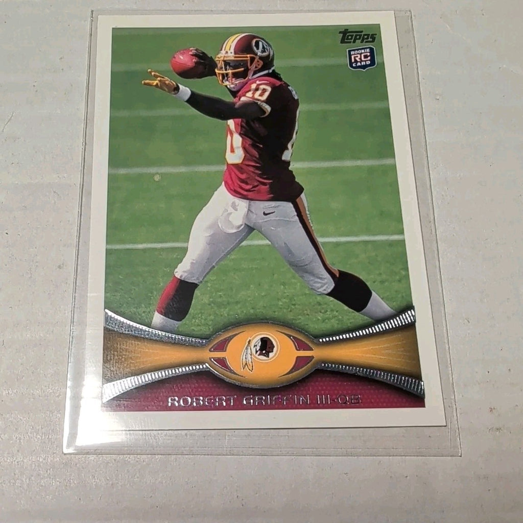 Robert Griffin III 2012 Topps RC #340 Redskins RC 