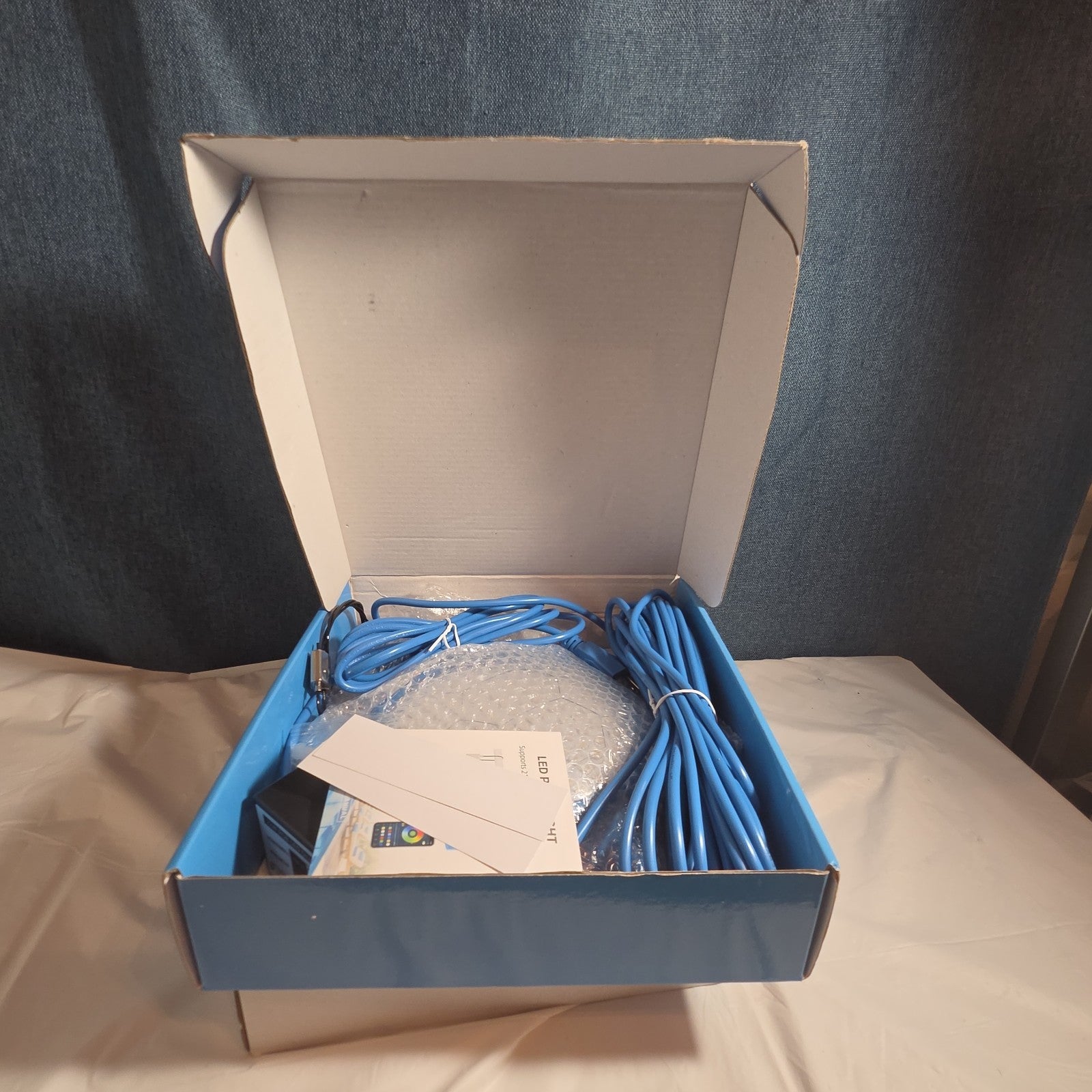 Priorare Turtle LED Pool Light Above Ground Smart App Control Open Box 22W 5V