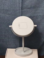 LED Tabletop Vanity Mirror 8.5" Round Makeup Mirror Jewelry Tray Base | Tested