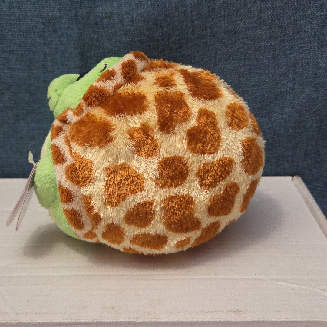 Ty Beanie Ballz Zoom the Turtle Plush Weighted Lands on Feet 2011 Retired MWMT
