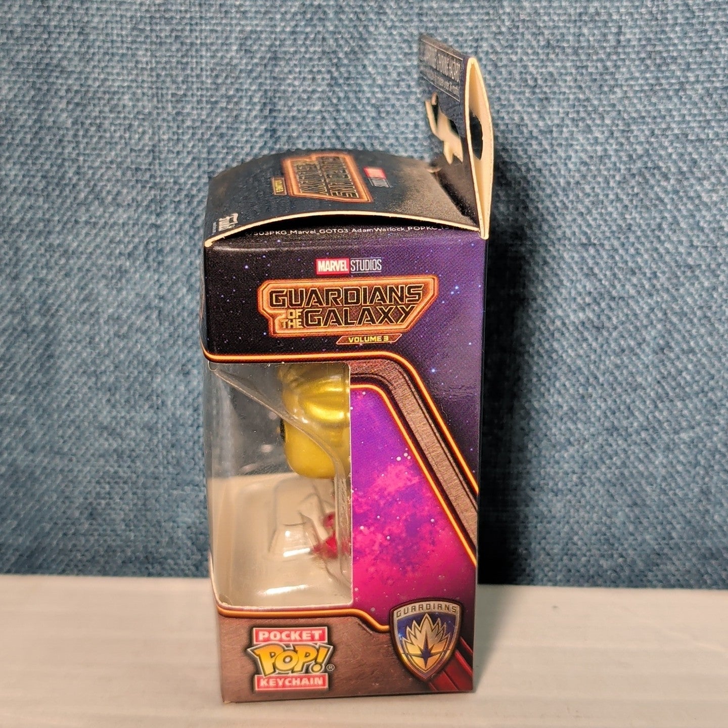 Adam Warlock Funko Pocket POP Keychain Guardians of the Galaxy 3 Marvel in Box