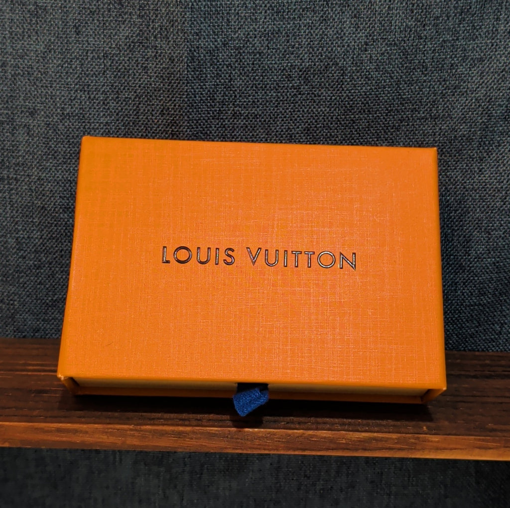 Authentic Louis Vuitton Empty Yellow Drawer Gift Box 5.5x4" Wallet Case