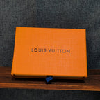 Authentic Louis Vuitton Empty Yellow Drawer Gift Box 5.5x4" Wallet Case
