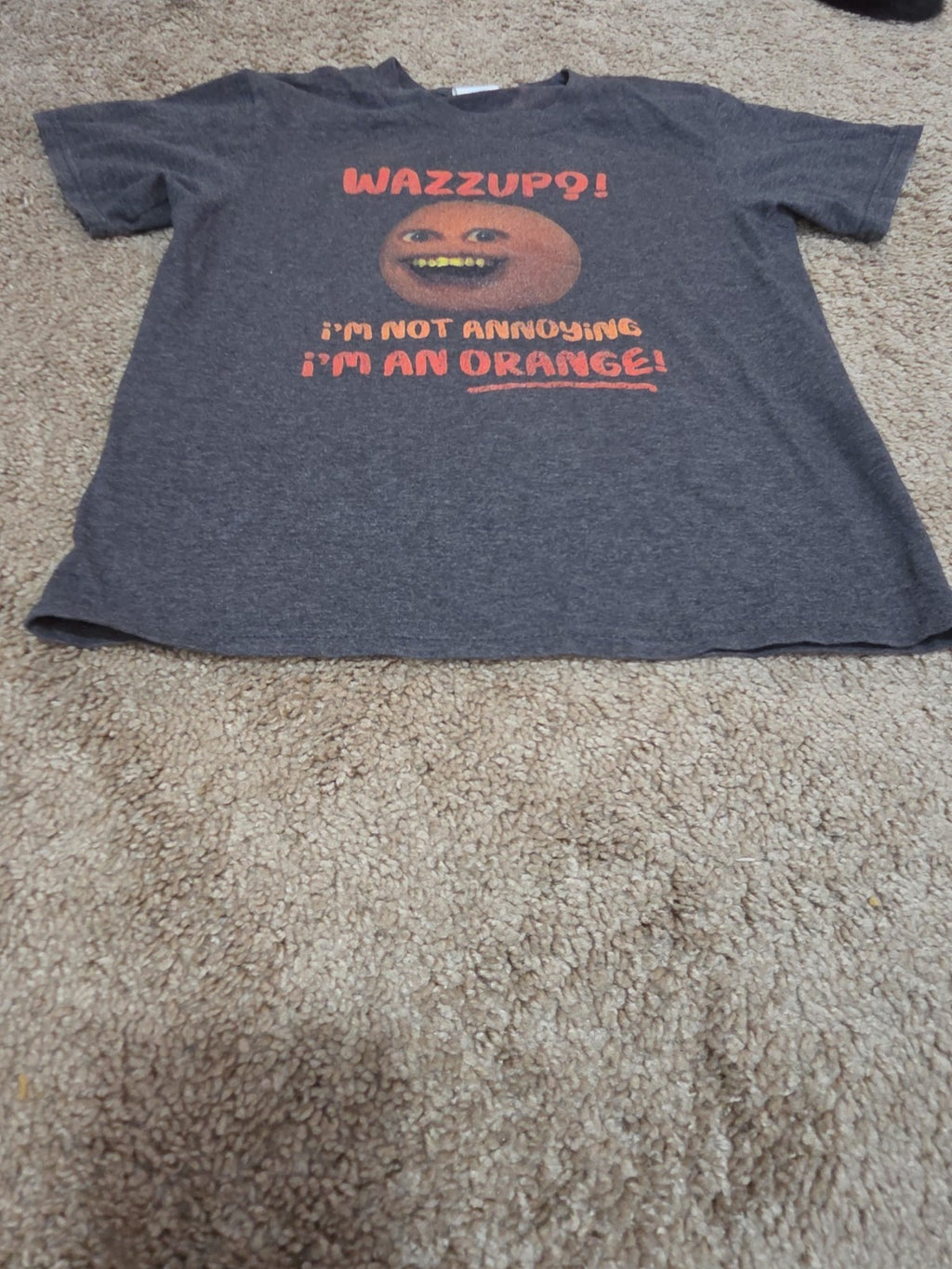 Port & Company Annoying Orange Meme Graphic T-Shirt