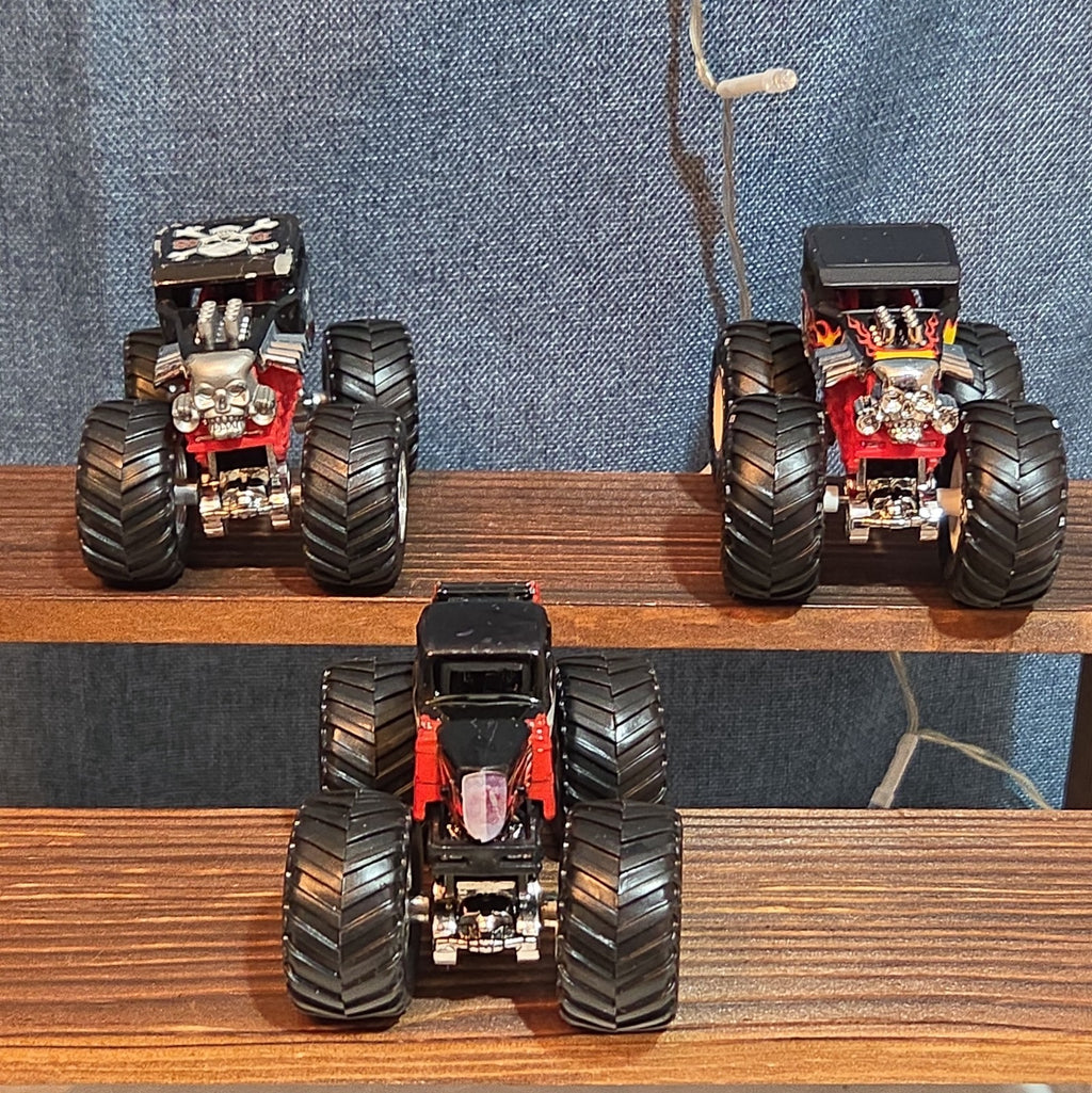 Hot Wheels Monster Jam Bone Shaker Time Flys Lot 3 Diecast Y2K