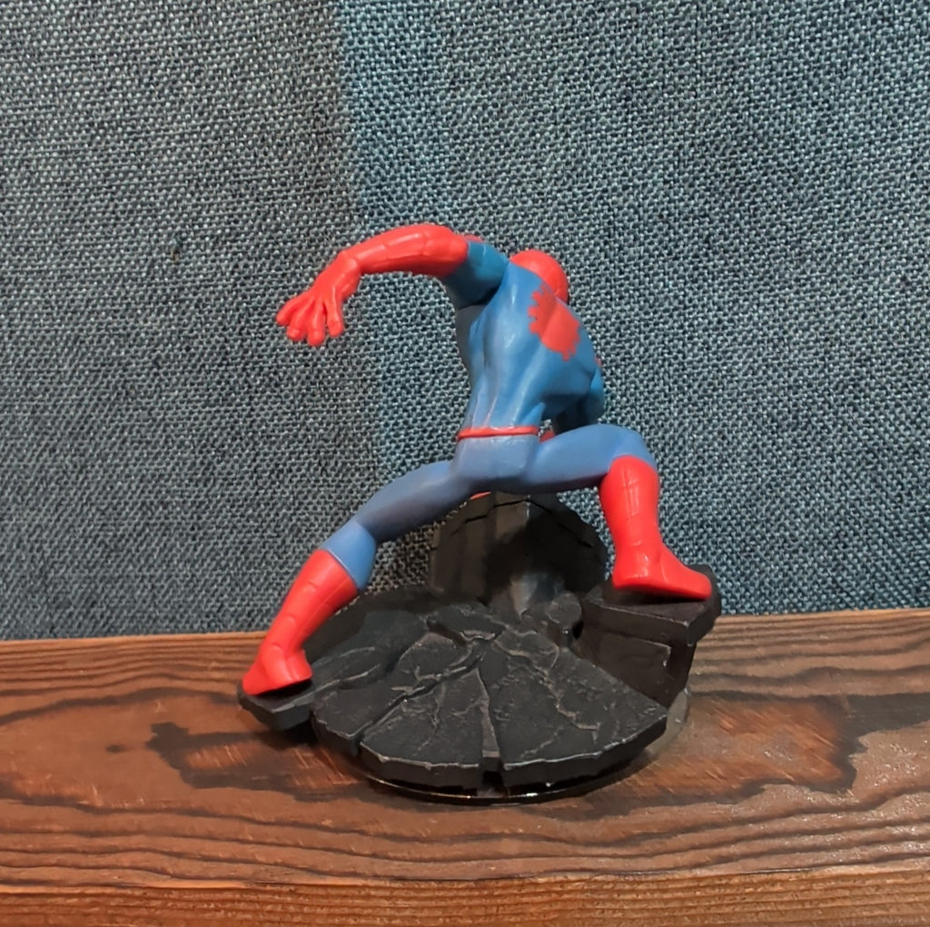 Disney Infinity 2.0 Spider-Man Black Red Suit 2 Figure Lot PVC Loose