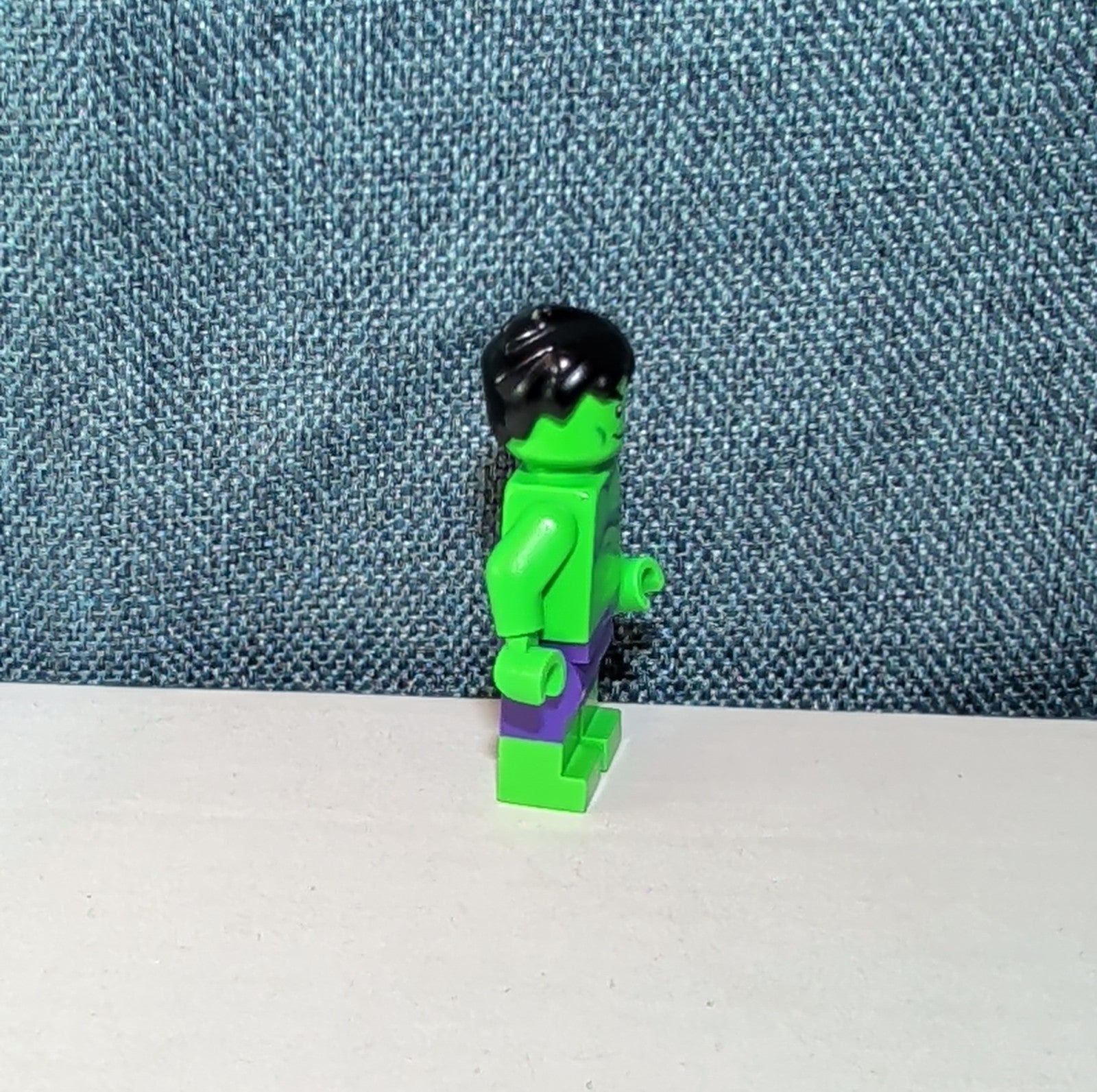 LEGO Hulk Minifigure sh711 Spidey Amazing Friends Marvel Purple Pants Loose