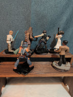 Disney Infinity 3.0 Star Wars 6 Figure Lot Luke Han Leia PVC Loose