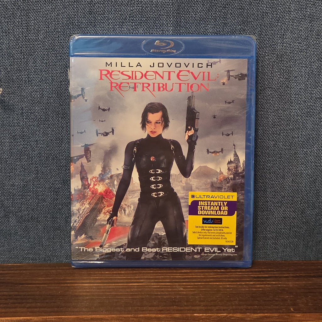 Resident Evil Retribution Blu-Ray Milla Jovovich