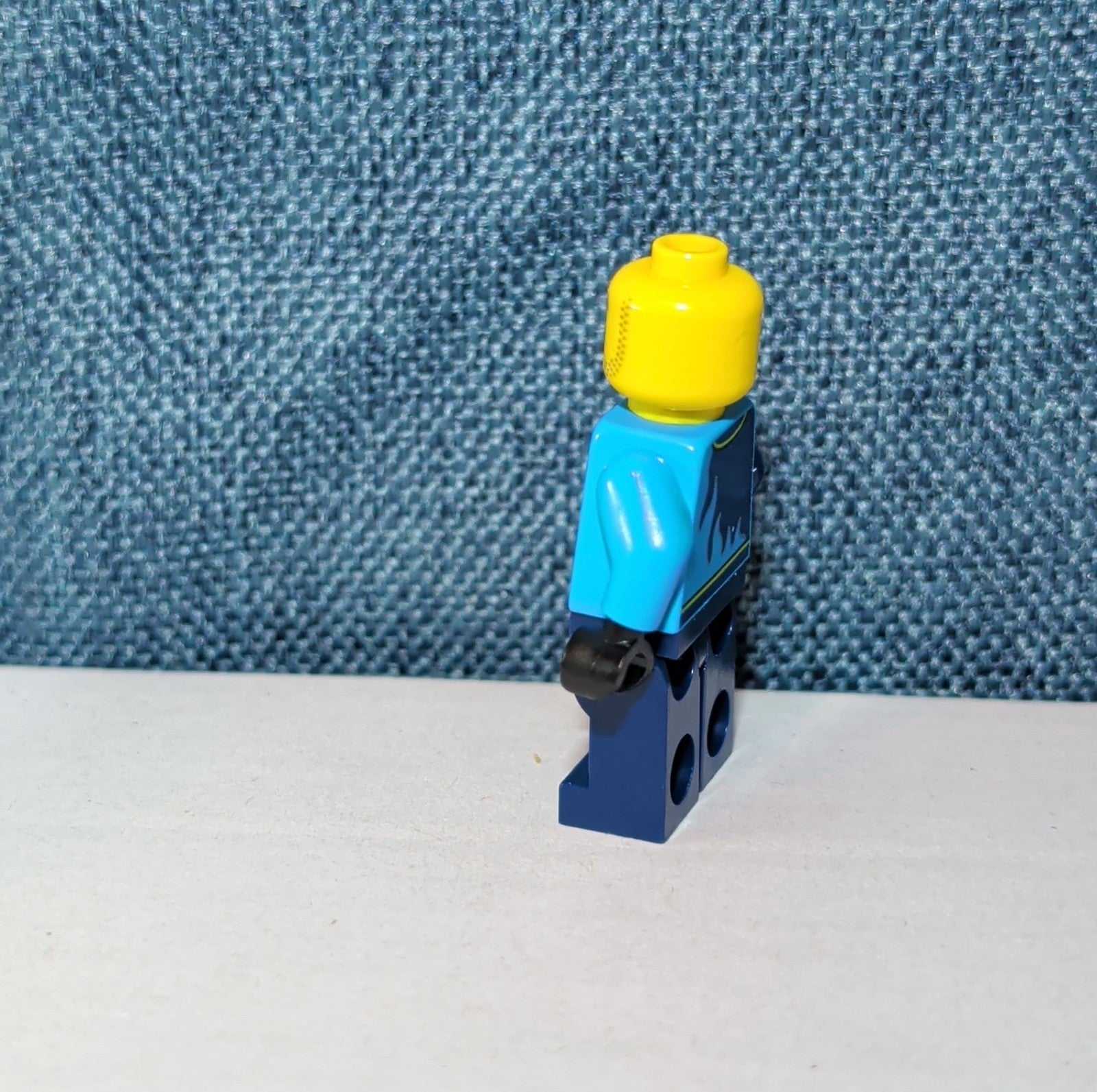 LEGO City Monster Truck Driver Minifigure cty1760 Flame Racing Jacket Loose