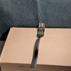 Set of 5 Hampton Silversmiths PORTFOLIO Glossy Forks | 18/0 Stainless 208