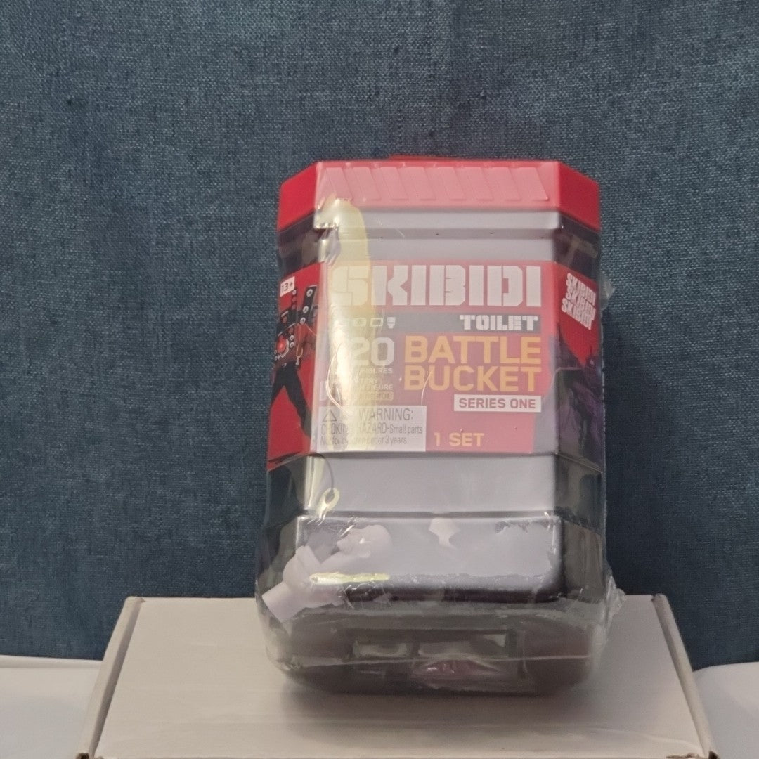 Skibidi Toilet Battle Bucket Series 1 New Sealed 20 Figures Mystery Titan NIB