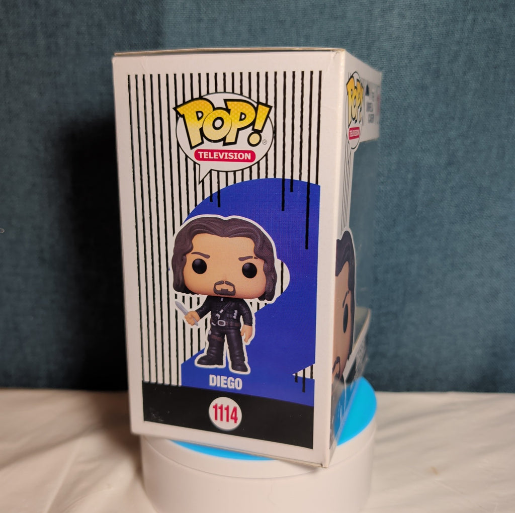 Funko Pop Television Umbrella Academy Diego 1114 Vinyl Figure in Box w Protector