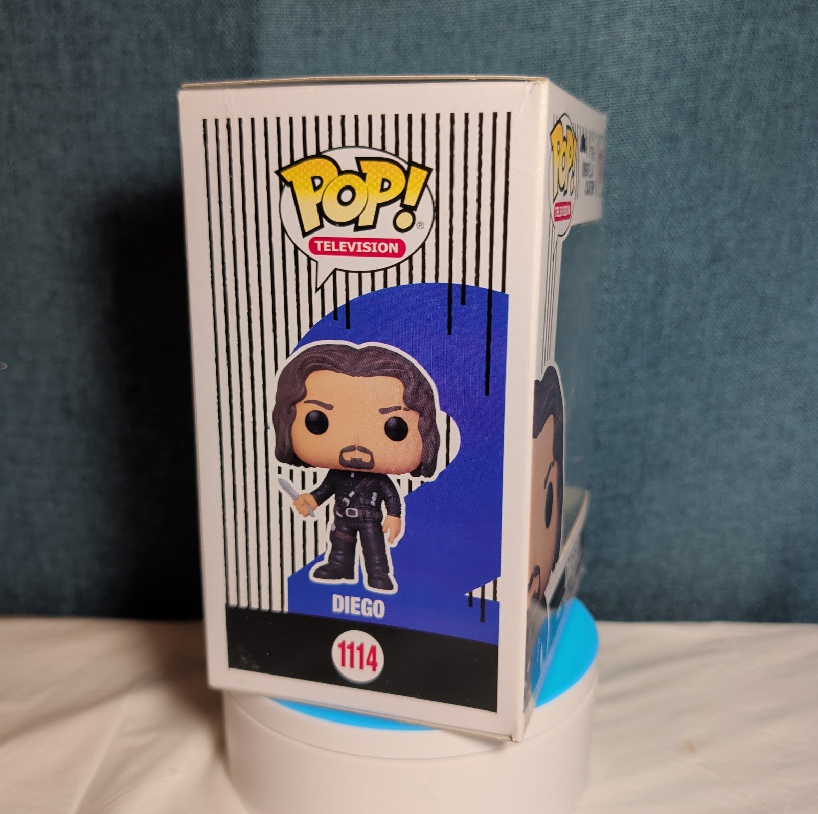 Funko Pop Television Umbrella Academy Diego 1114 Vinyl Figure in Box w Protector