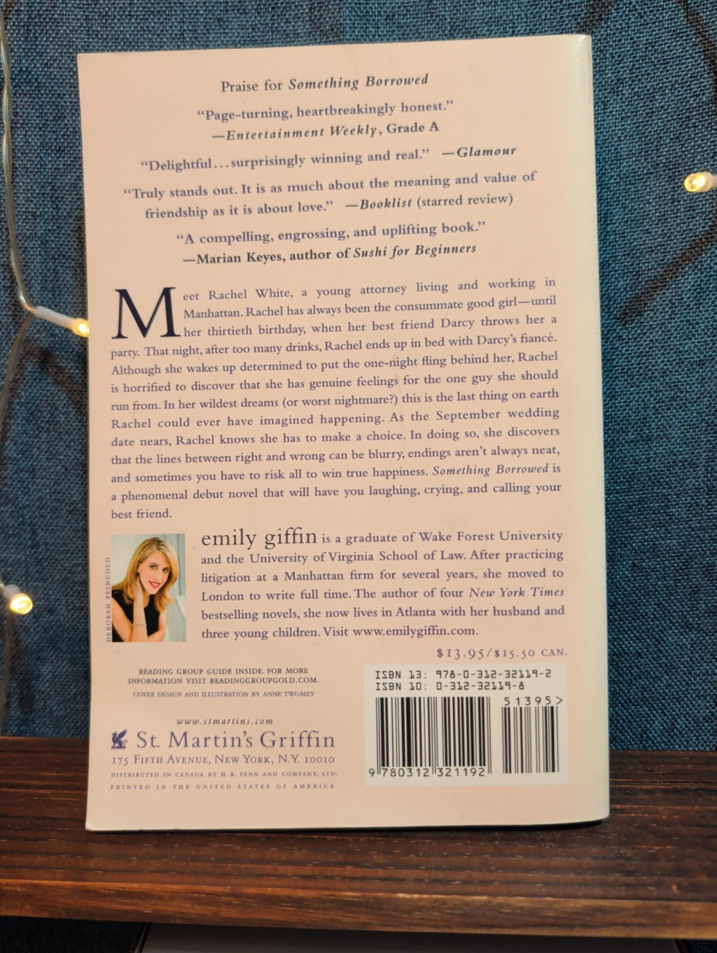 Emily Giffin Something Borrowed Paperback