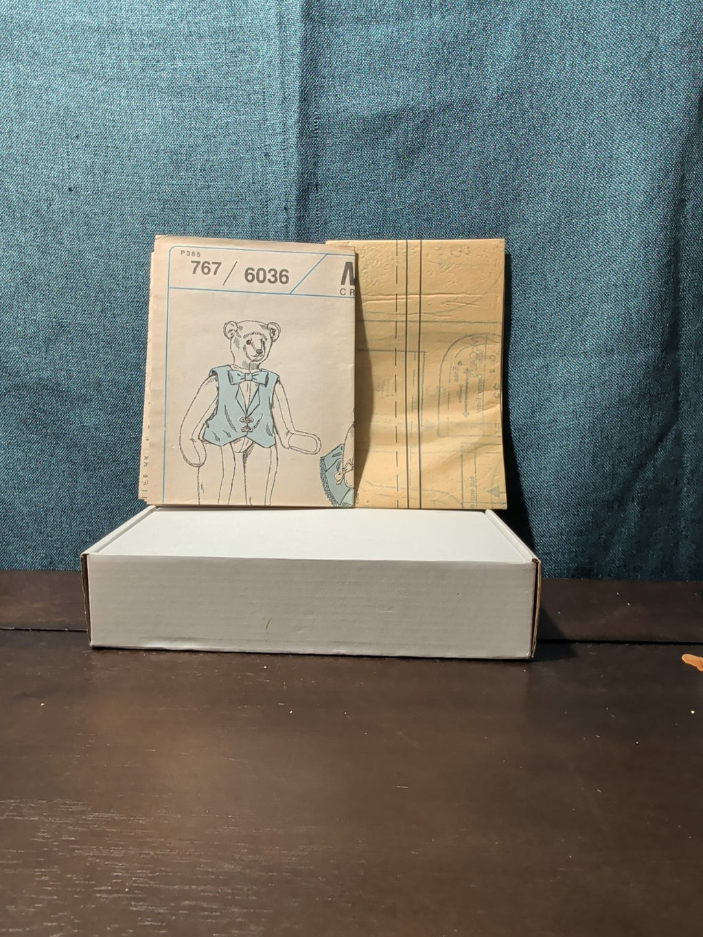 McCall's 6036 Rosenbears Family Pattern 767 1992 Stuffed Bear Clothes UNCUT