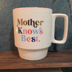 Designworks Ink Mother Knows Best Coffee Mug Ceramic