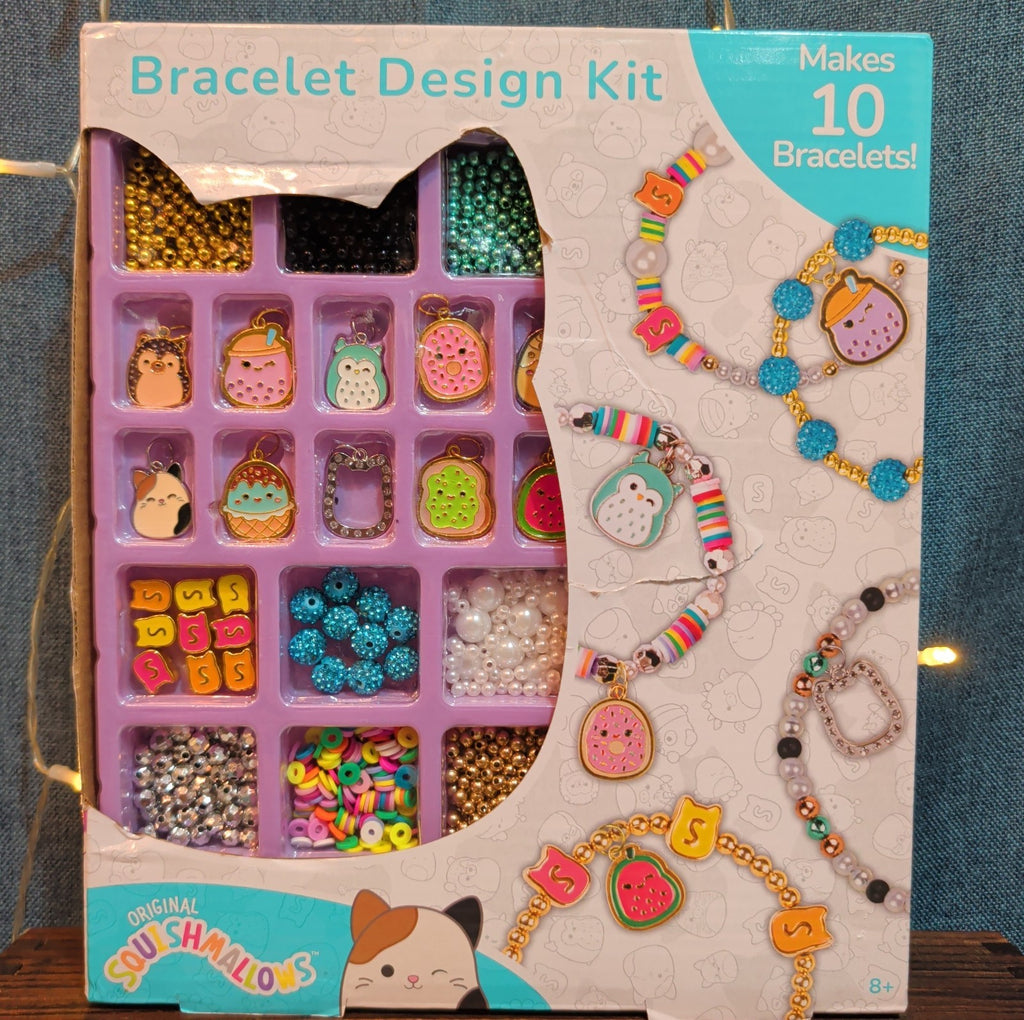 Squishmallows Bracelet Design Kit Enamel Charm Beads 2024 NIB