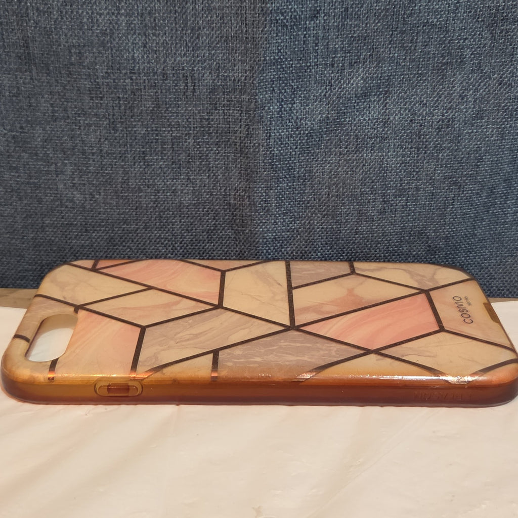 i-Blason Cosmo iPhone 7 Plus 8 Plus Case Pink Marble Rose Gold