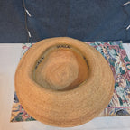 Scala 100% Raffia Wide Brim Sun Hat Natural Straw Summer Beach