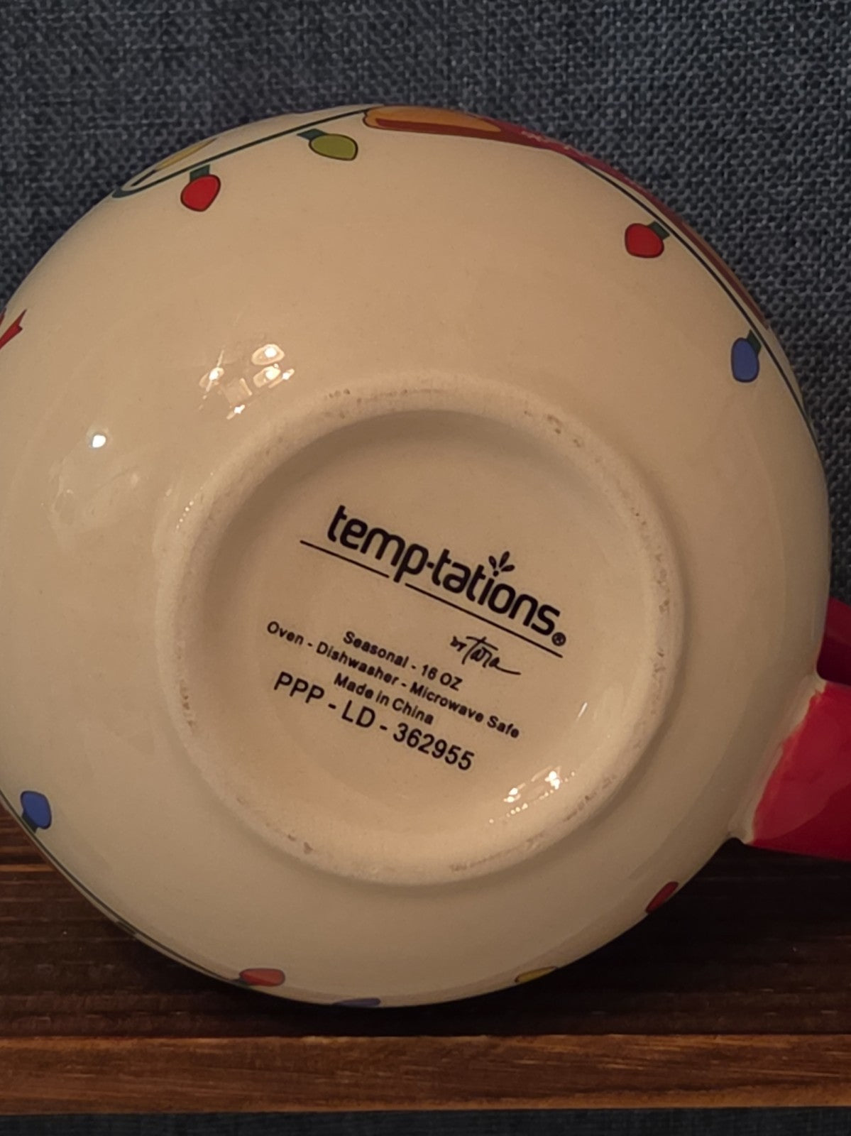 Temp-tations Gnome Christmas Tree Holiday 16oz Ceramic Mug