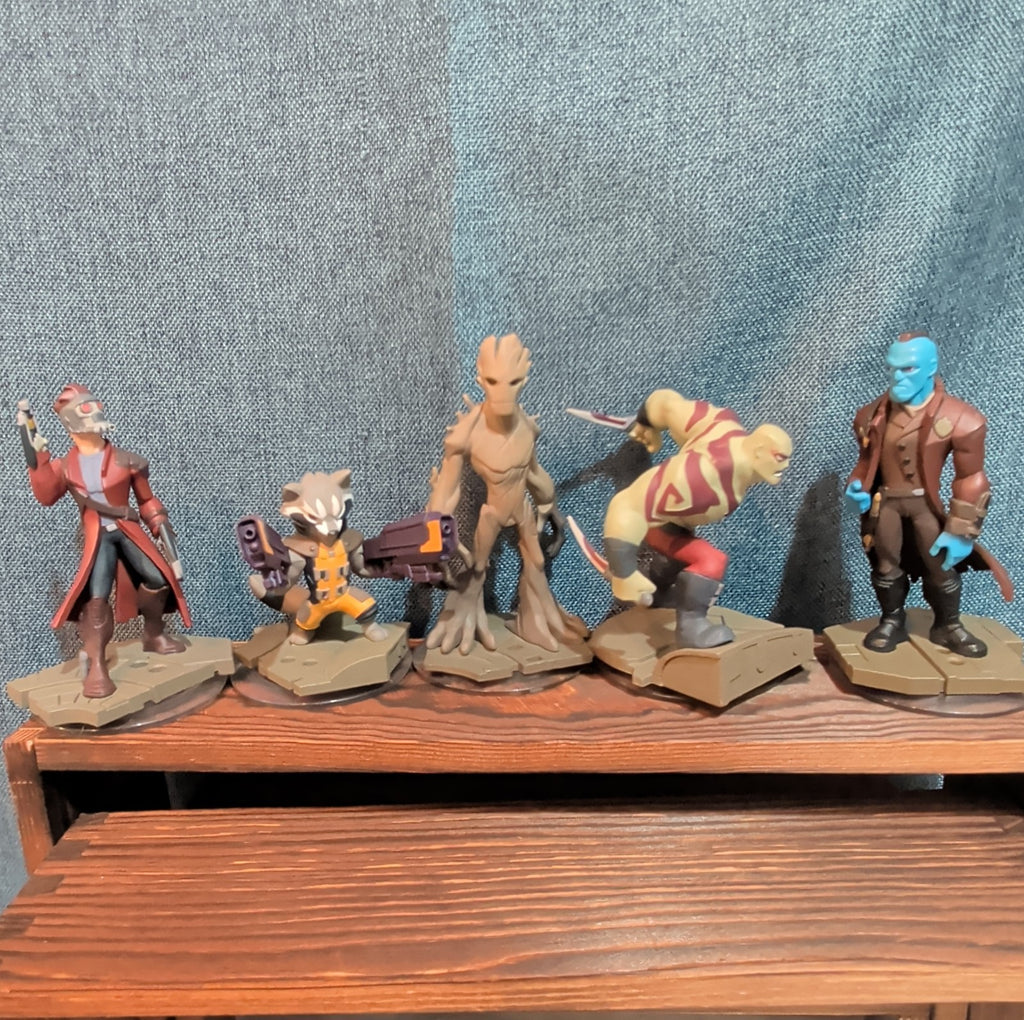 Disney Infinity 2.0 Guardians Galaxy 5 Figure Lot PVC Loose
