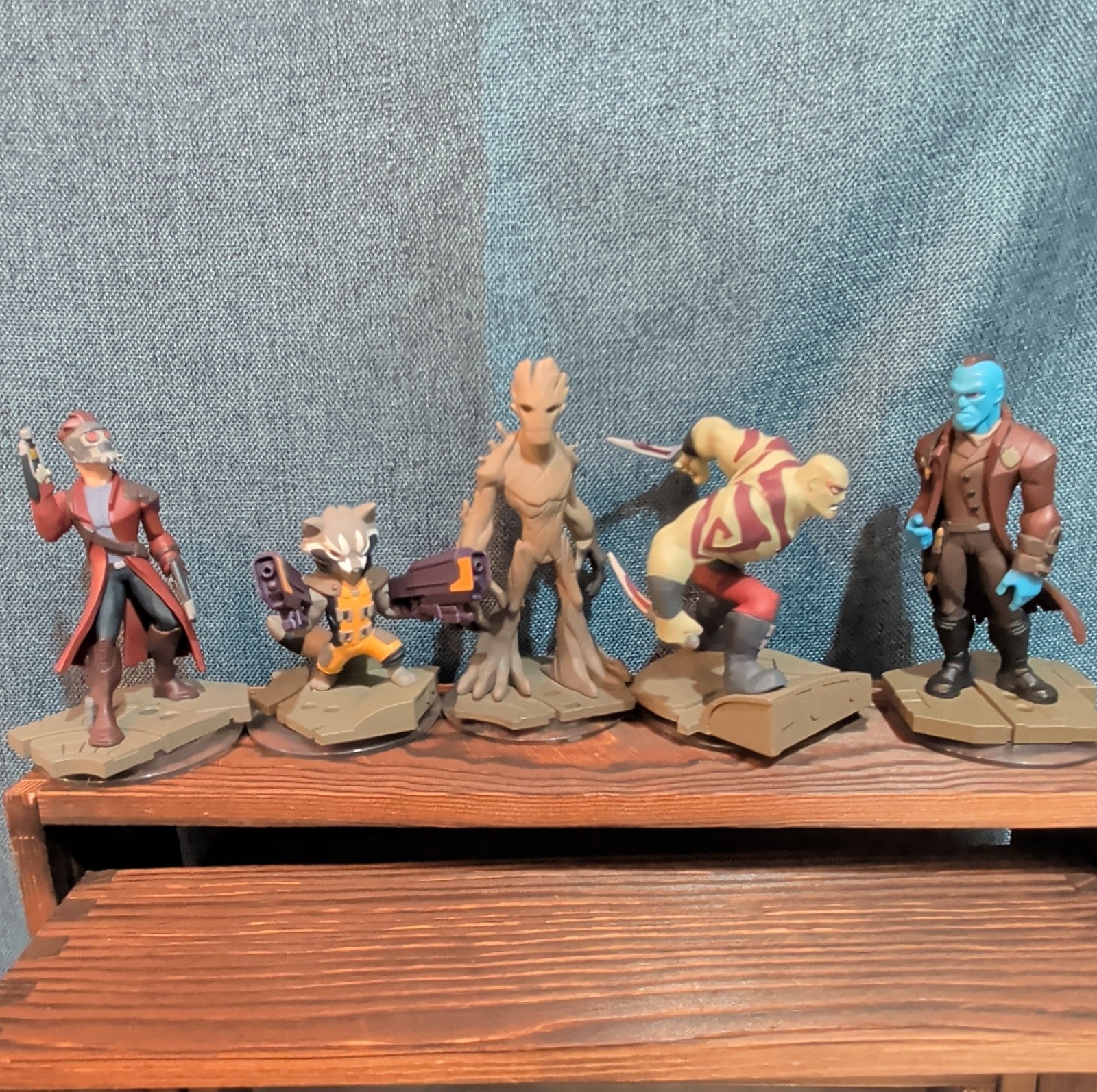 Disney Infinity 2.0 Guardians Galaxy 5 Figure Lot PVC Loose