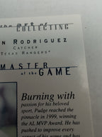2000 Topps Gallery - Masters of the Game Ivan Rodriguez #115