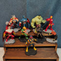 Disney Infinity 2.0 Marvel Avengers 9 Figure Lot Iron Man Hulk Loose