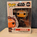 Funko POP Star Wars Ahsoka 464 The Mandalorian Dual Sabers in Box with Protector
