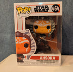 Funko POP Star Wars Ahsoka 464 The Mandalorian Dual Sabers in Box with Protector