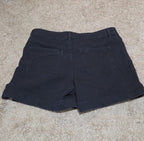d.jeans High Waist Shorts Black Repreve Stretch Denim Modern Preowned Size 12