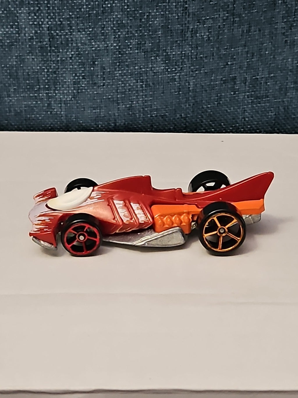Hot Wheels Hammer Down | Red & Orange Turbine Dragster | Track Stars | Loose