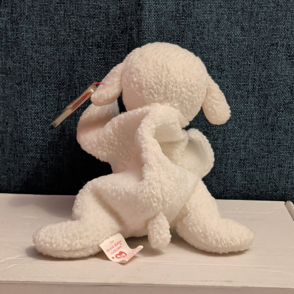 Ty Beanie Baby Fleece Lamb 1996 Retired 4th Gen Tags MWMT P.E. Pellets Authentic