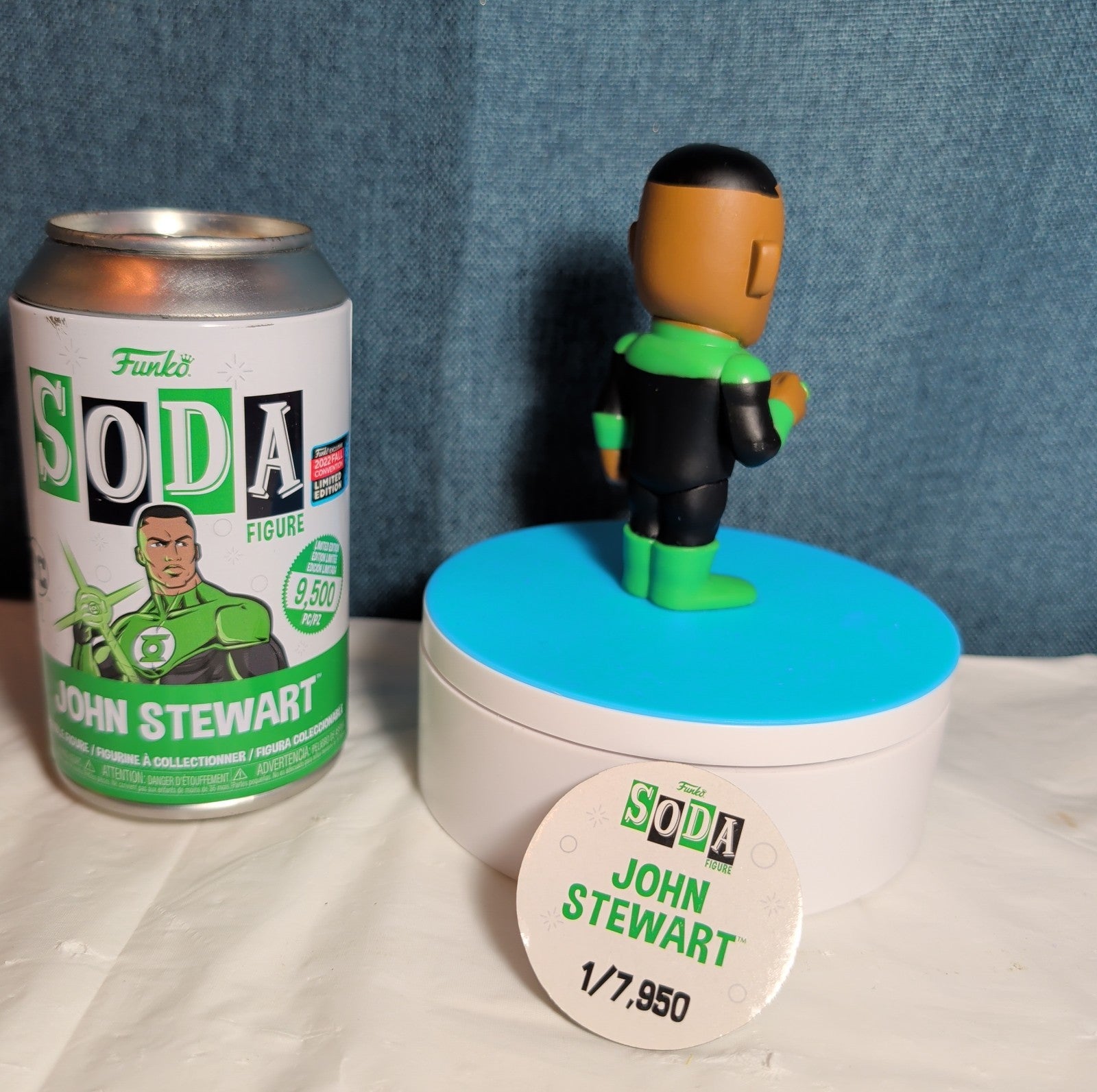 Funko Soda Green Lantern John Stewart Vinyl Figure NYCC 2022