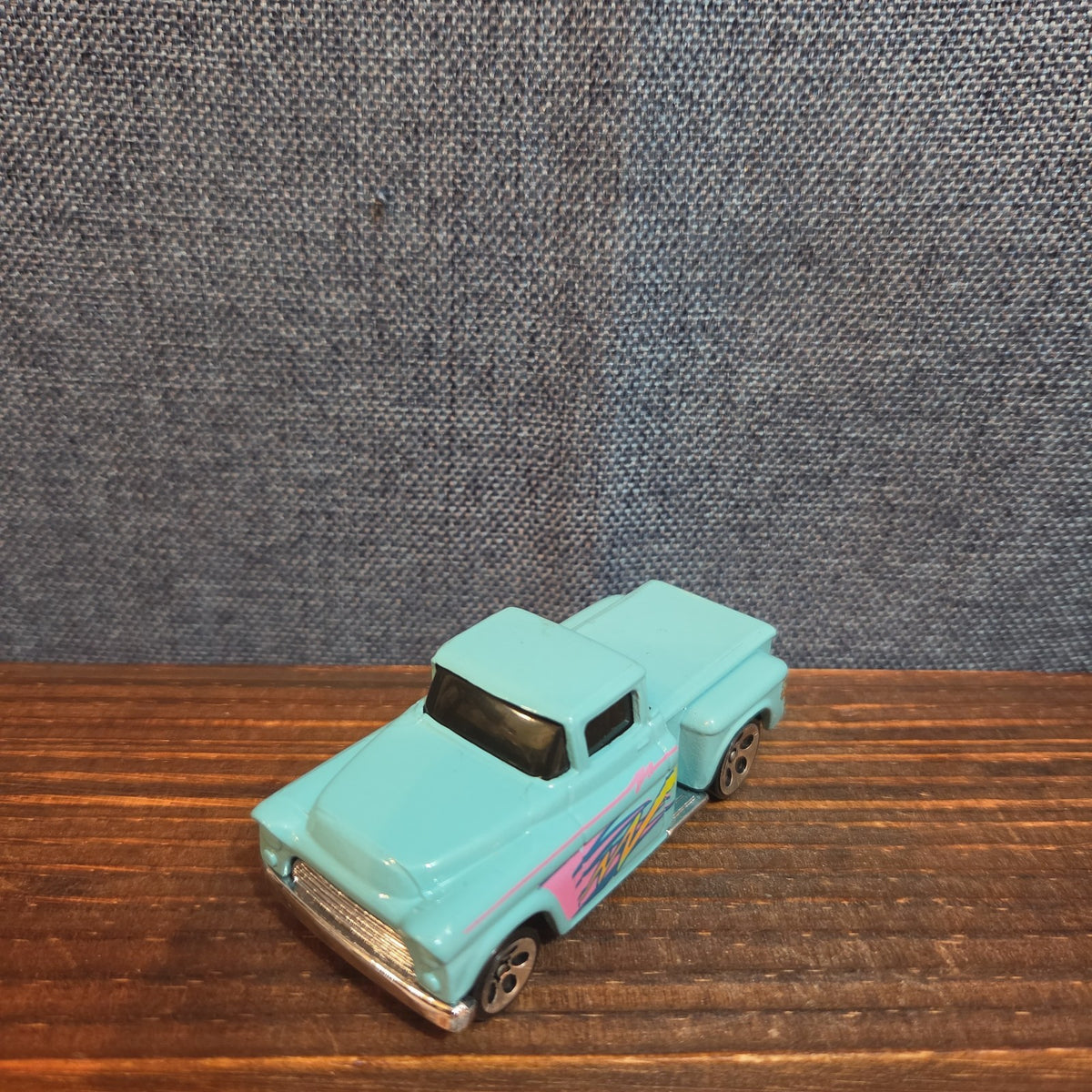 Hot Wheels Flashsider 1956 Chevy Teal Diecast 90s