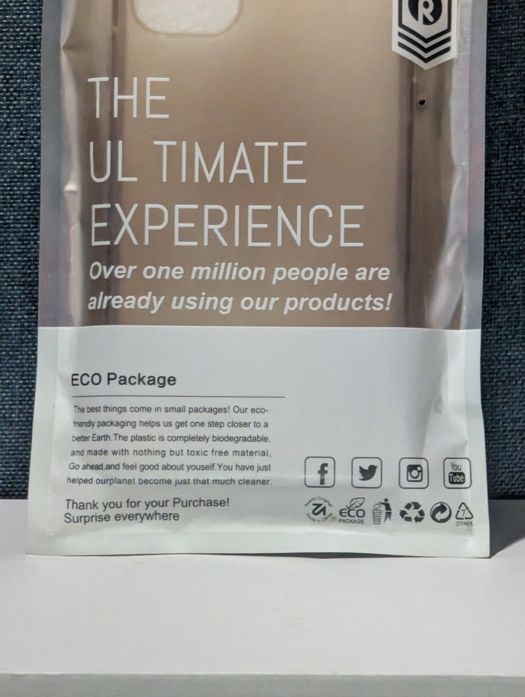 ORIbox iPhone 11 Case 6.1 Translucent Brown Shockproof Rugged Polycarbonate New
