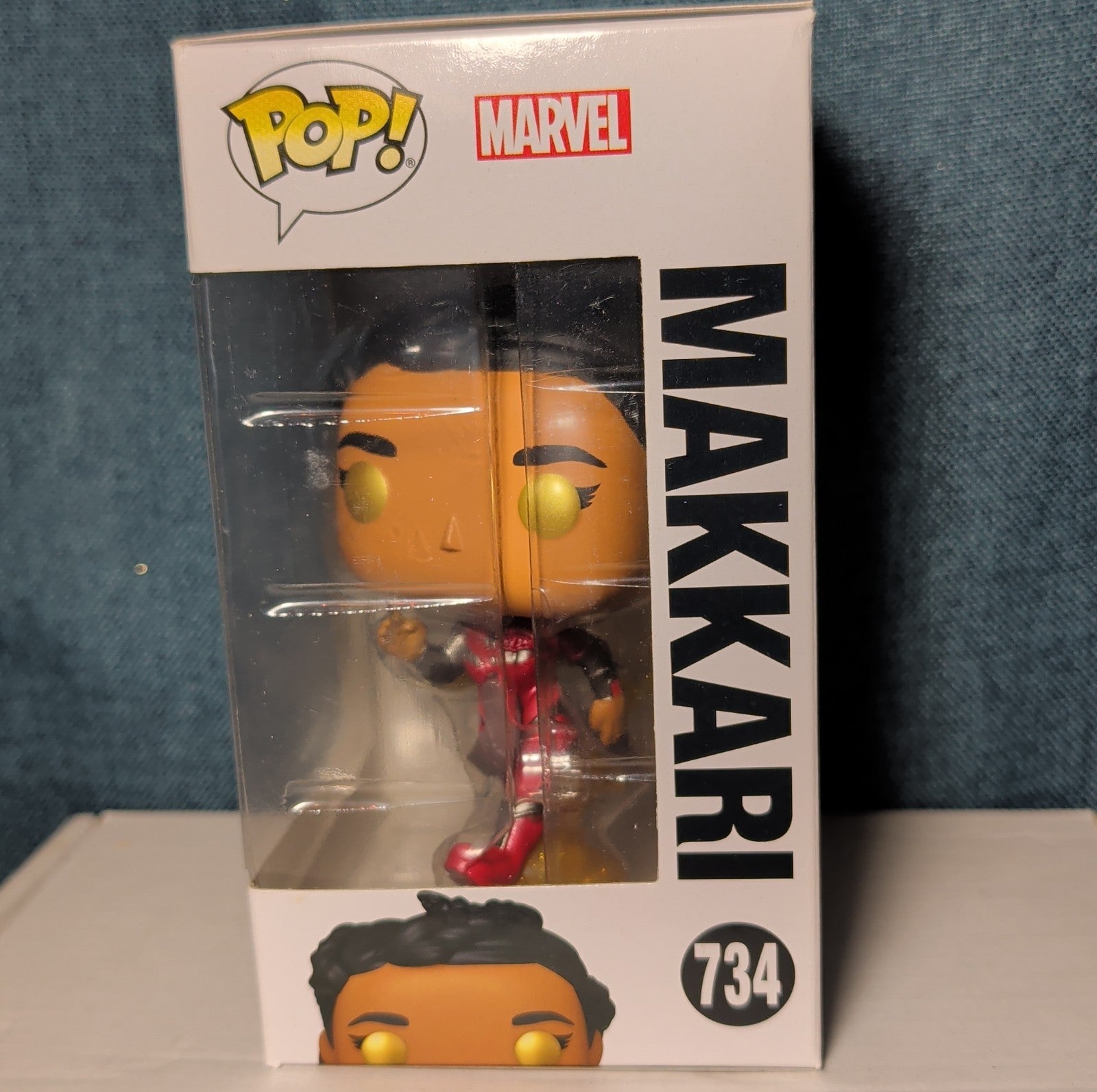 Funko Pop Makkari 734 Marvel Eternals Bobble-Head Figure NIB with Protector