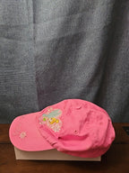 Disney Tinker Bell Hat Pink Baseball Cap "Cute but Feisty" Y2K Embroidered