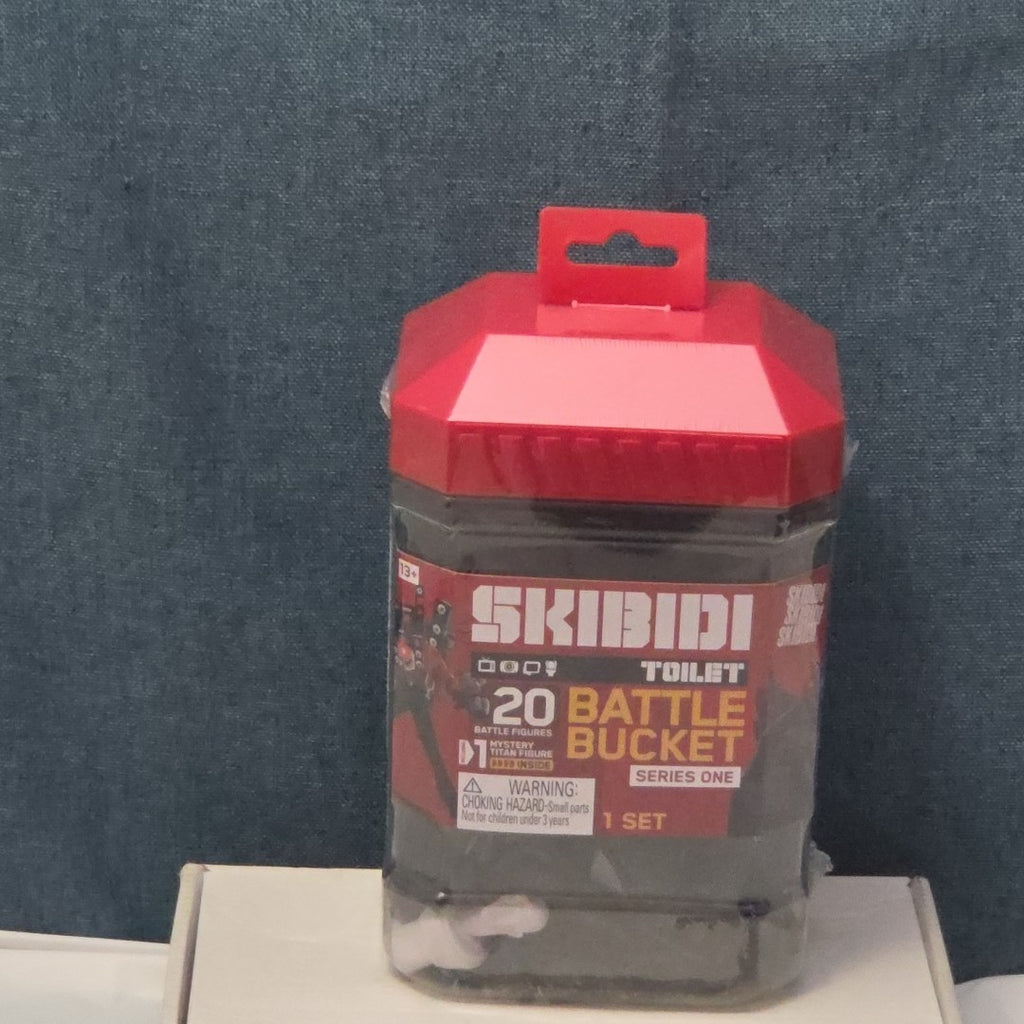 Skibidi Toilet Battle Bucket Series 1 New Sealed 20 Figures Mystery Titan NIB