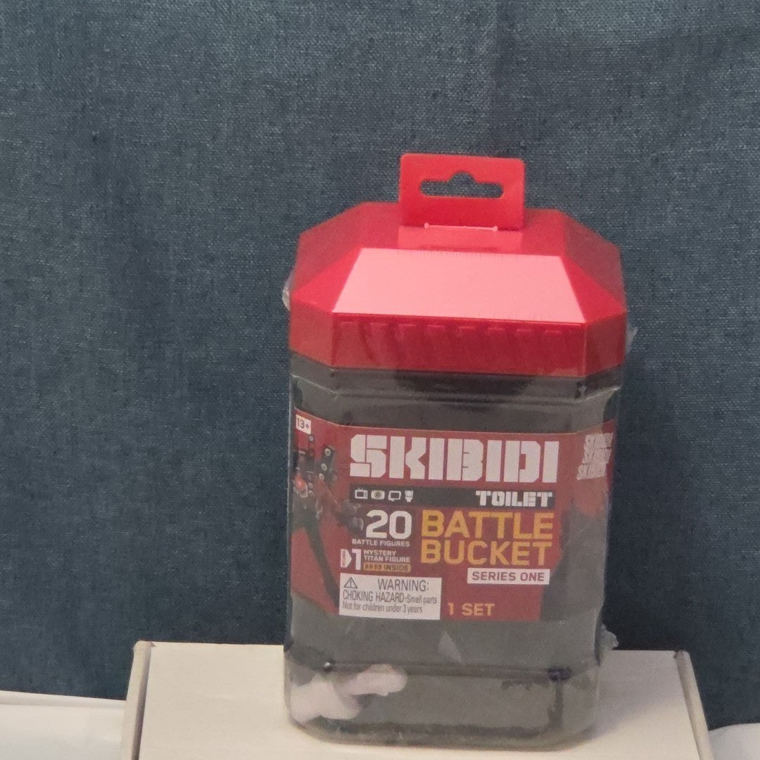 Skibidi Toilet Battle Bucket Series 1 New Sealed 20 Figures Mystery Titan NIB
