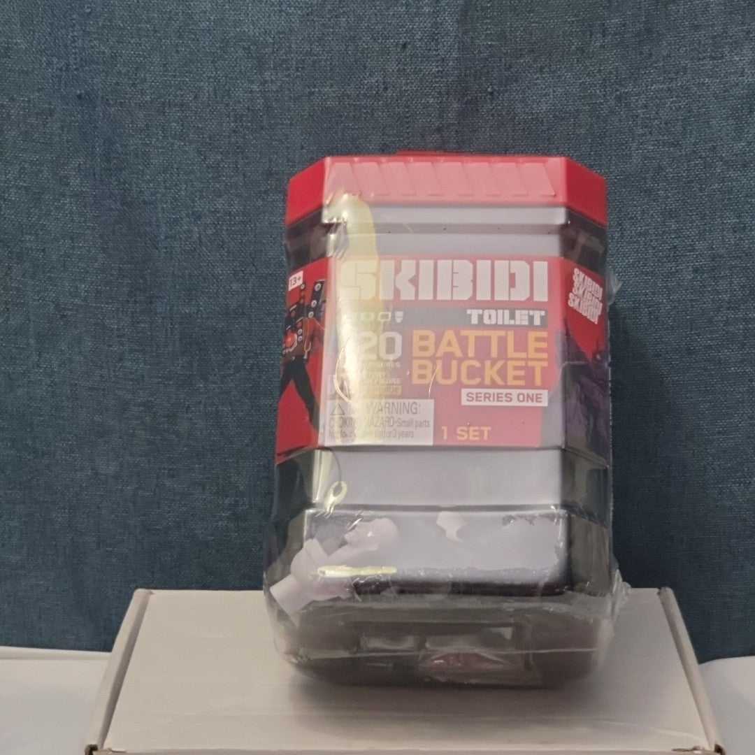 Skibidi Toilet Battle Bucket Series 1 New Sealed 20 Figures Mystery Titan NIB