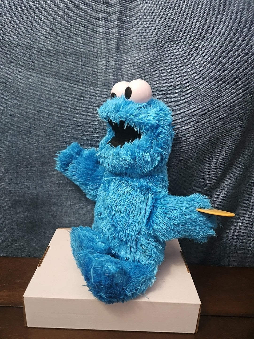 Sesame Street Cookie Monster Plush | 10” Hasbro Talking Figure with Cookie