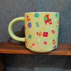 Target Wondershop 18 oz Ebony Glenn Christmas Elf ELVES Stoneware Coffee Mug