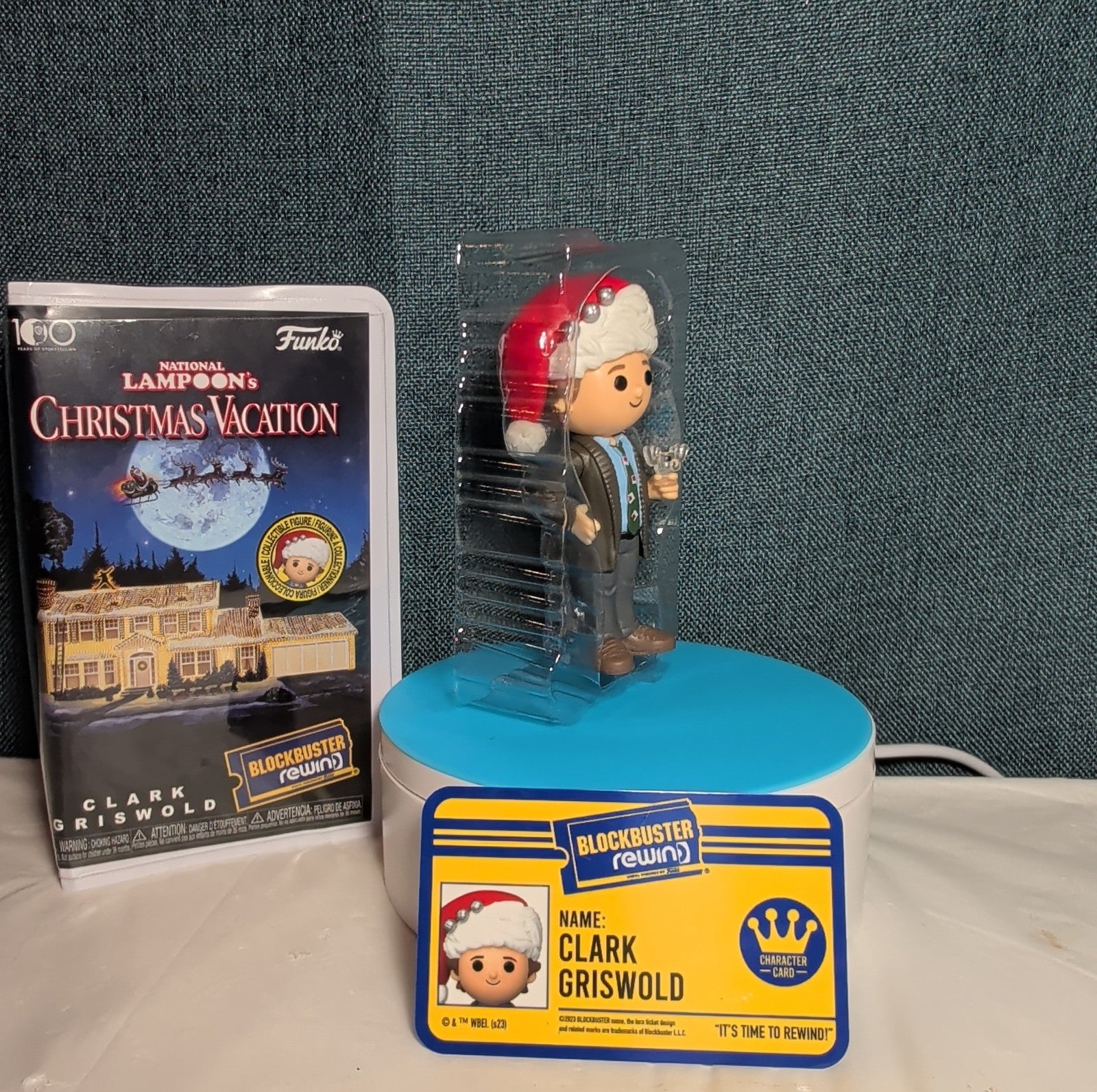 Funko Blockbuster Rewind Clark Griswold Vinyl Figure Christmas